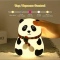 Silicone Panda Color-Changing LED Night Light